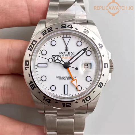 rolex explorer ii clone|rolex explorer ii size chart.